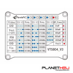 PandaRC VT5804 V3 25mW/200mW/400mW/ 800mW/ 1000mW Switchable Video Transmitter